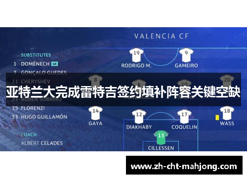 亚特兰大完成雷特吉签约填补阵容关键空缺 亚特兰大完成雷特吉签约填补阵容关键空缺